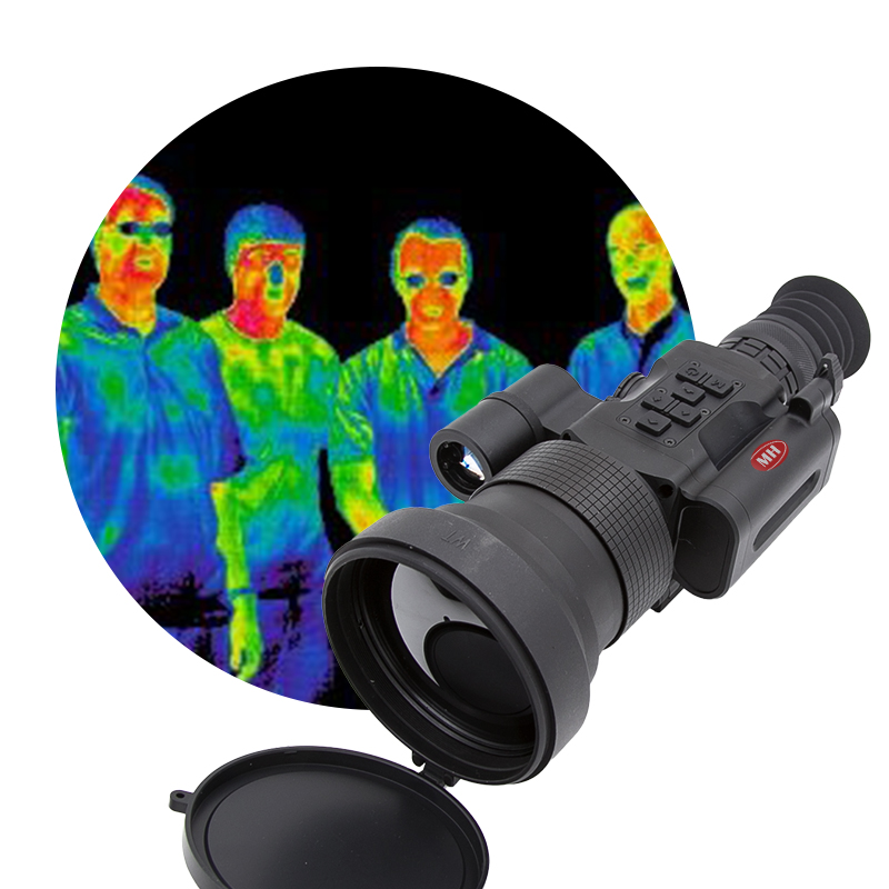 Thermal Monocular Laser Rangefinder - منظار حراري MHNV IP67 LRF بعدسة