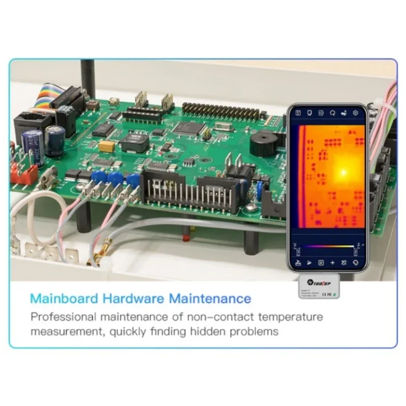 Thermal Camera Pcb Repair 256X192 - كاميرا تصوير حراري 256×192 بكسل مع