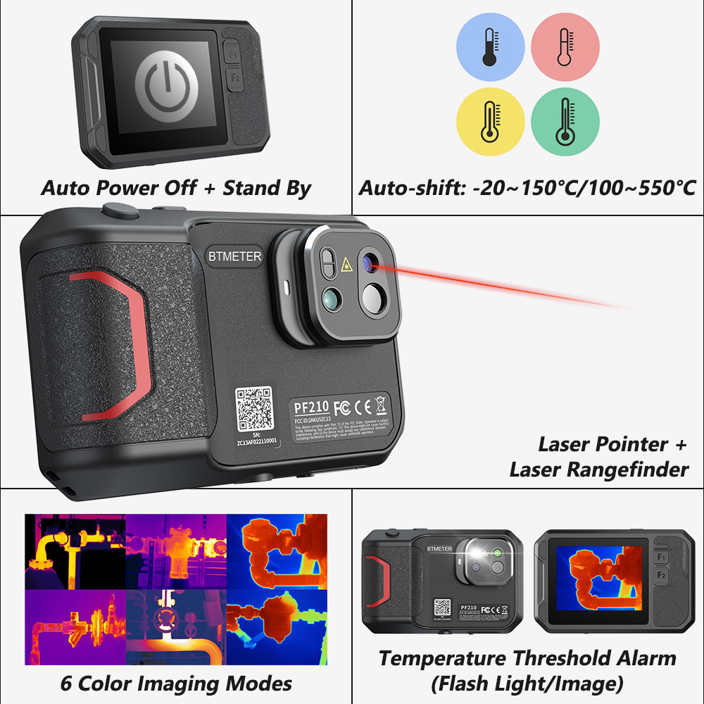 Handheld Thermal Camera 256X192 - كاميرا حرارية محمولة باليد 256x192 -20