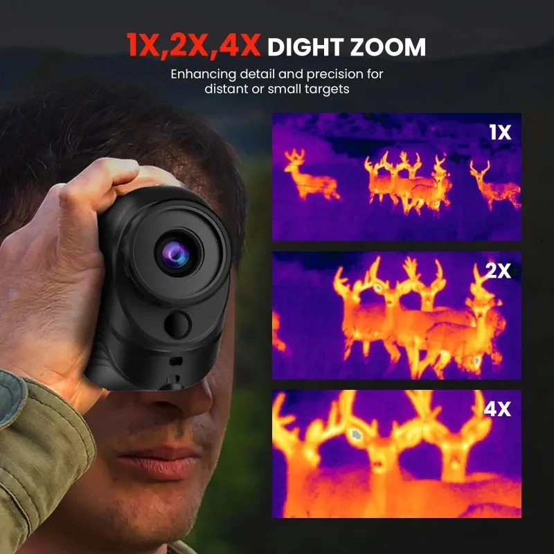 منظار حراري أحادي العين G210 / - مراجعة Infrared Thermal Monocular 50Hz وسعره