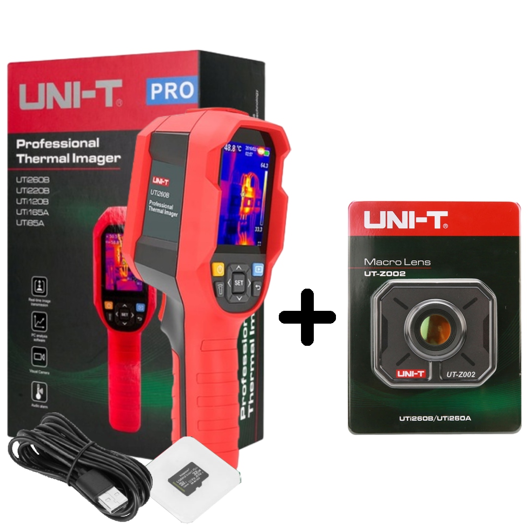 كاميرا حرارية احترافية UNI-T U - مراجعة Thermal Camera Pcb Repair 256X192 وسعره