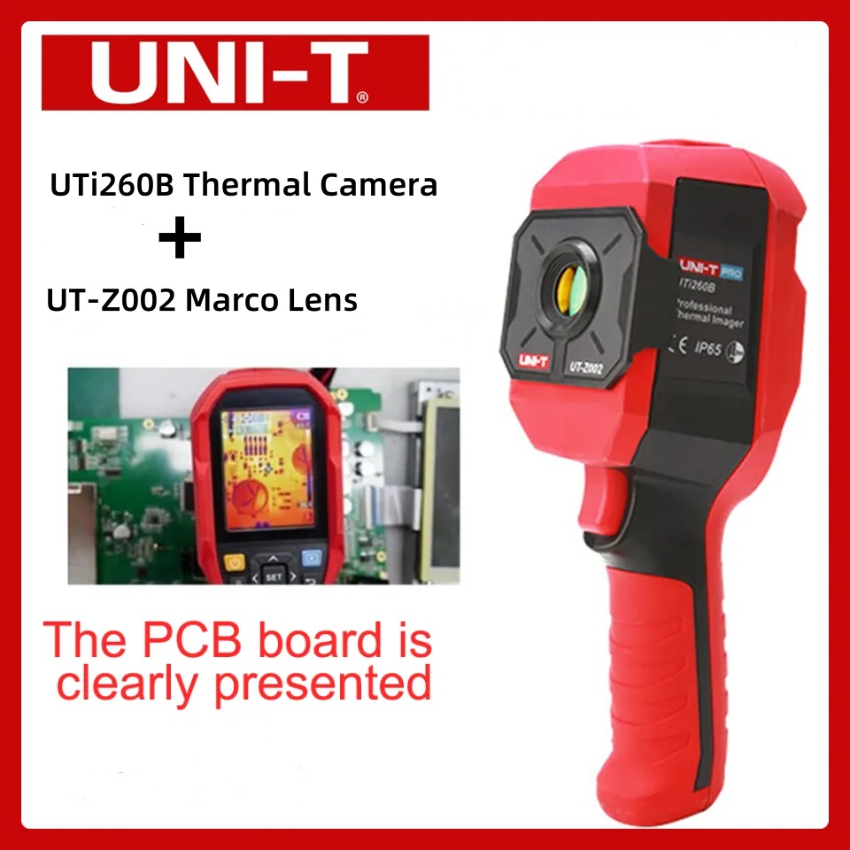 كاميرا حرارية احترافية UNI-T U - مراجعة Thermal Camera Pcb Repair 256X192 وسعره