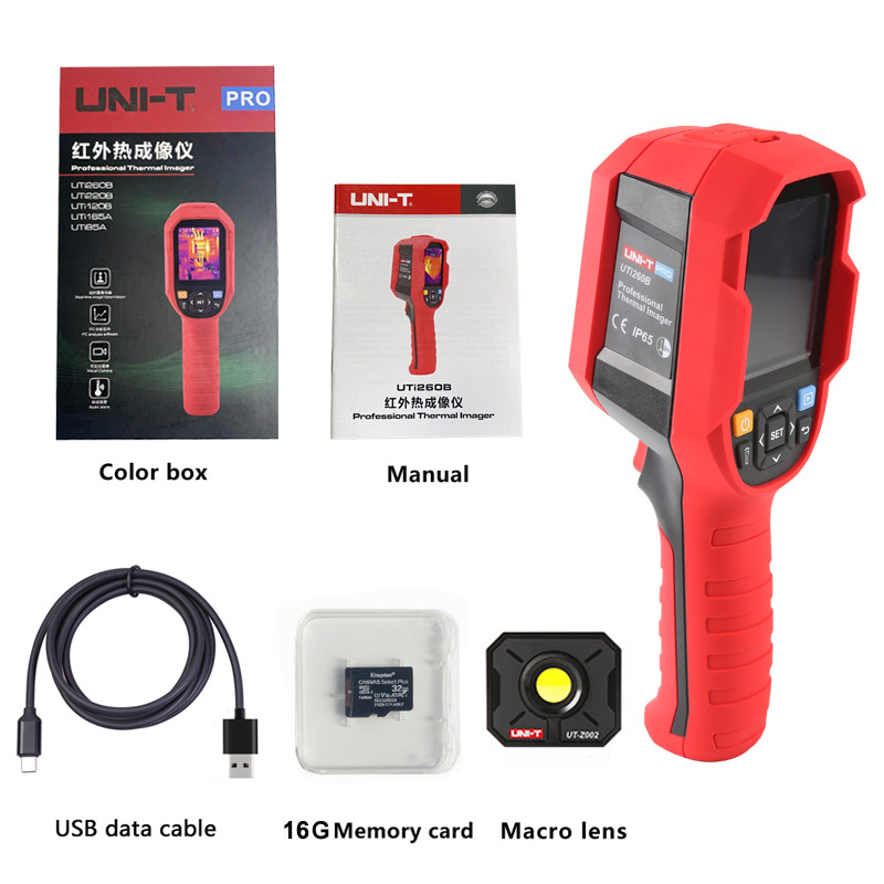كاميرا حرارية احترافية UNI-T U - مراجعة Thermal Camera Pcb Repair 256X192 وسعره