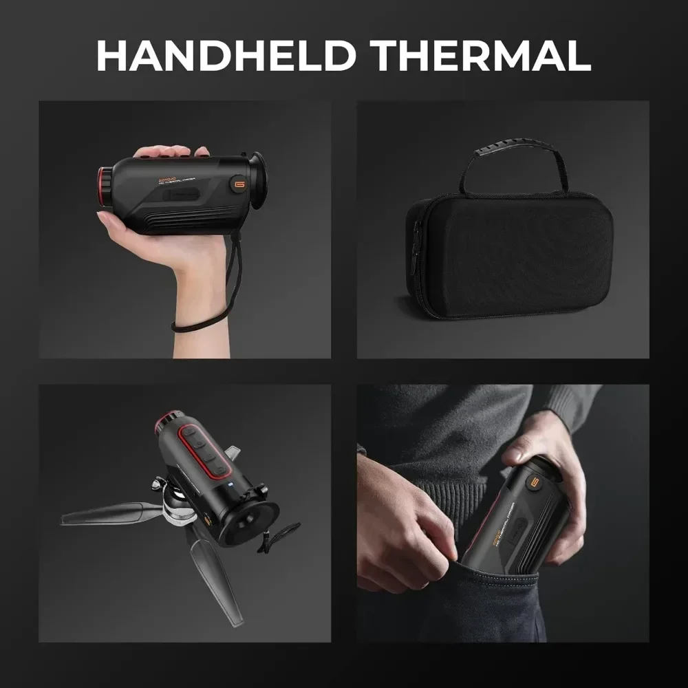 منظار حراري أحادي العين للرؤية - مراجعة Thermal Imaging Monocular 384X288 وسعره