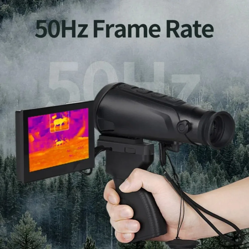 منظار حراري أحادي العين بدقة 2 - مراجعة Infrared Thermal Monocular 50Hz وسعره