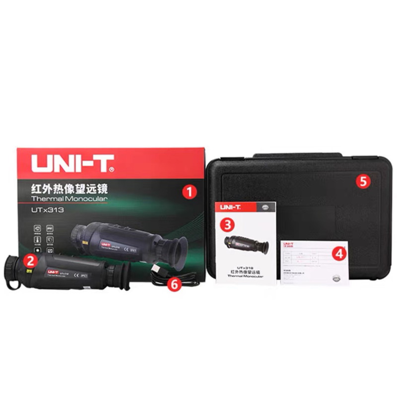 منظار حراري أحادي العين UTx313 - مراجعة Thermal Imaging Monocular 384X288 وسعره