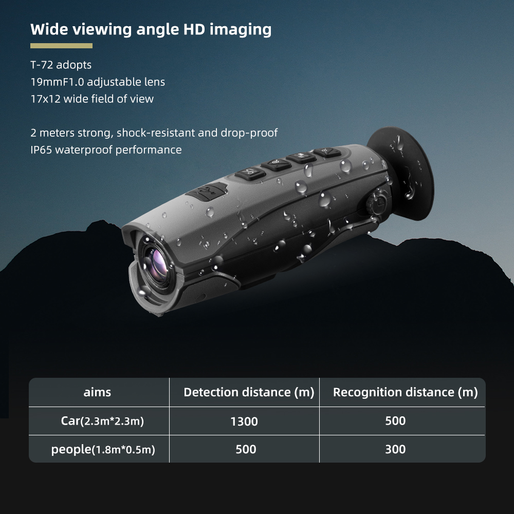 منتجات متميزة 2026 CEM T-72 كا - مراجعة Thermal Imaging Monocular 384X288 وسعره
