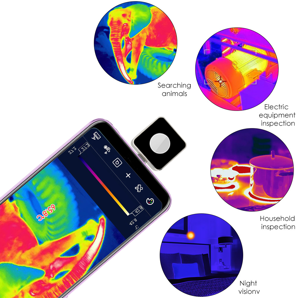 كاميرا تصوير حراري بدقة 256×19 - مراجعة Thermal Camera Pcb Repair 256X192 وسعره