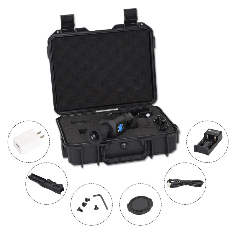 منظار حراري للصيد بمدى 1600 مت - مراجعة Thermal Night Vision Monocular وسعره
