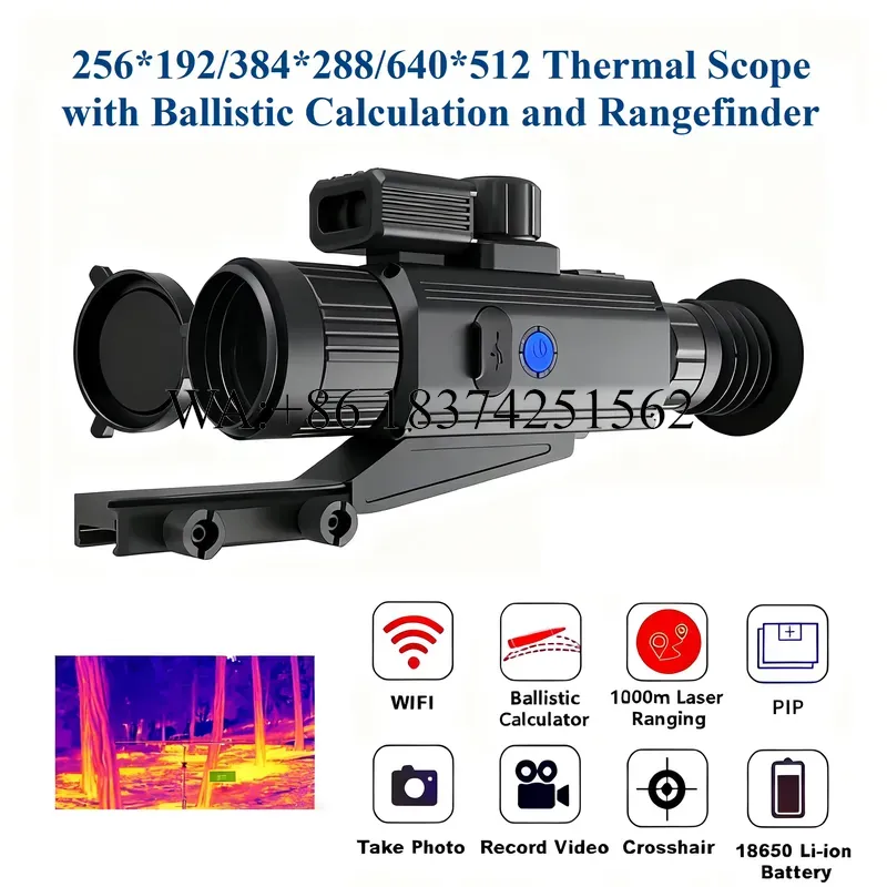 منظار حراري للصيد Wmwmnu بدقة  - مراجعة Thermal Imaging Monocular 384X288 وسعره