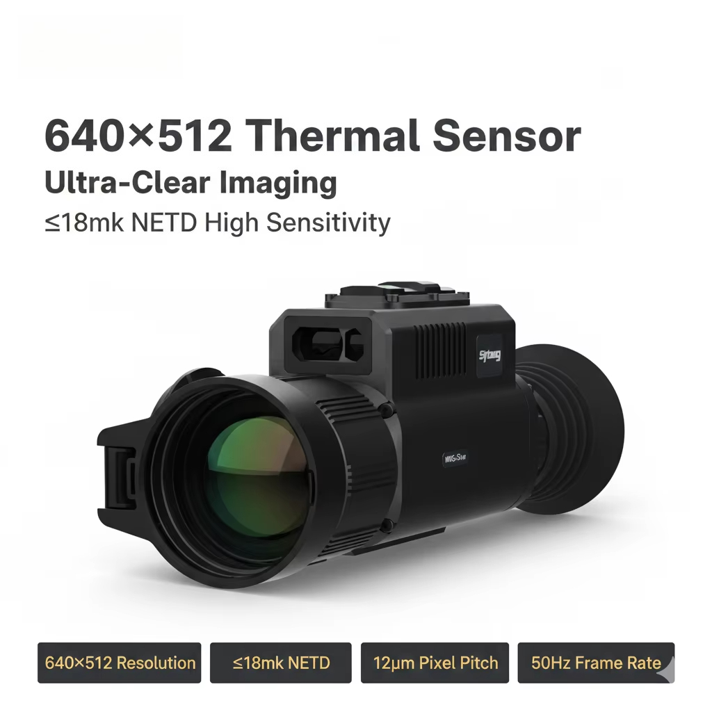 منظار حراري بدقة 640×512 مع مق - مراجعة Thermal Monocular Laser Rangefinder وسعره