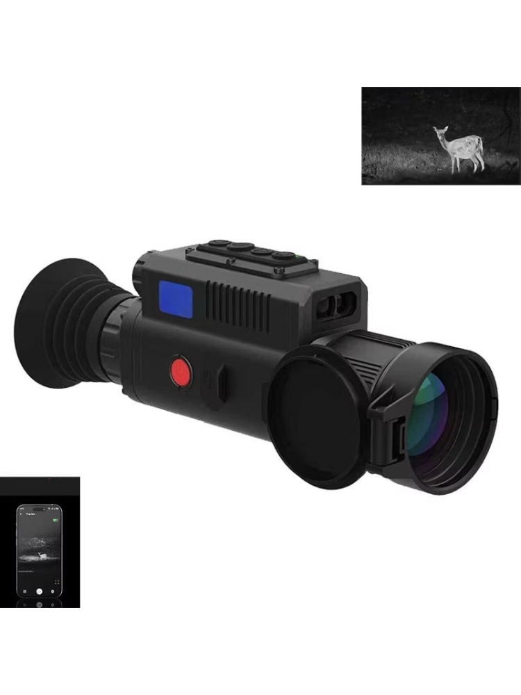 منظار حراري MM06-50LRF بدقة 64 - مراجعة Thermal Monocular Laser Rangefinder وسعره