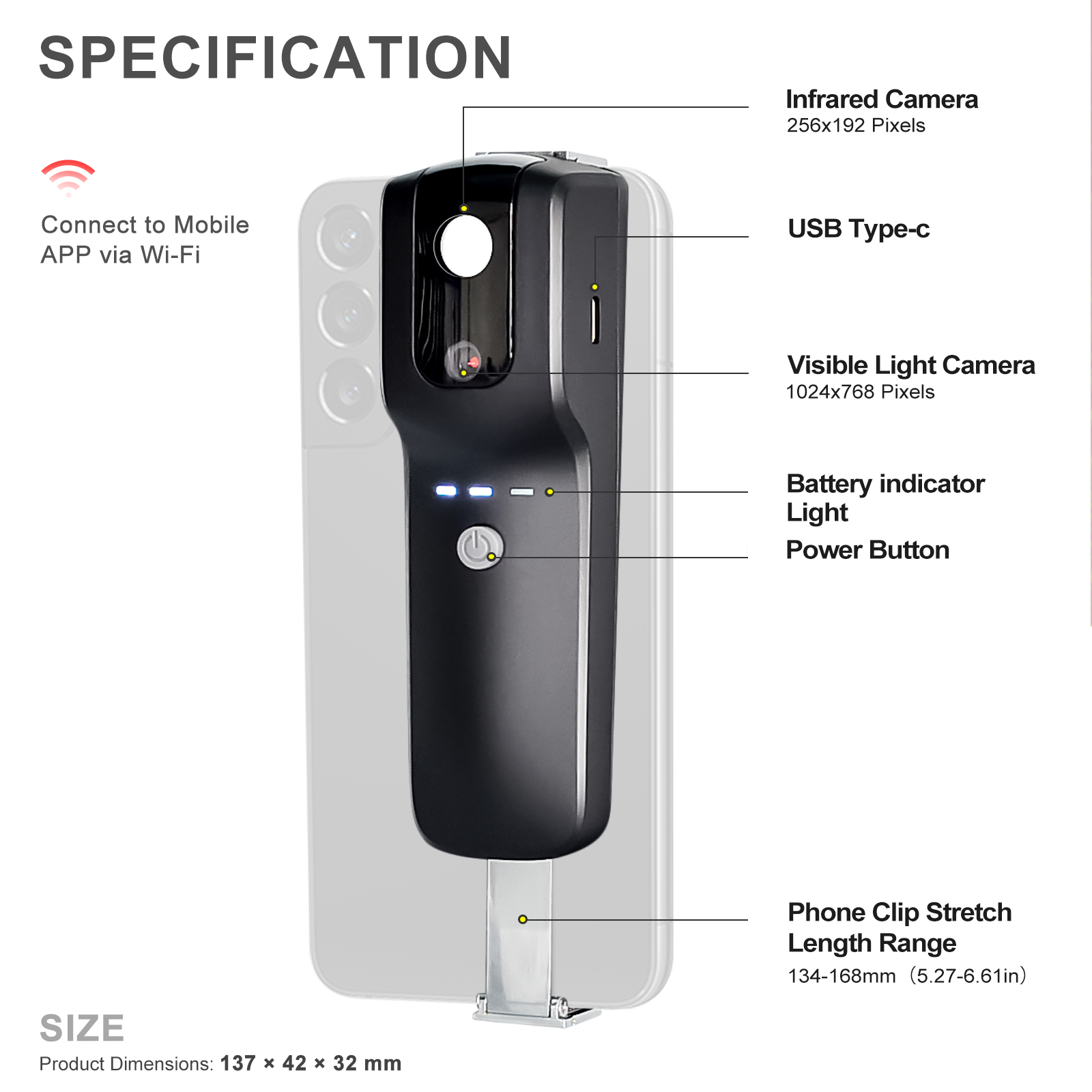 كاميرا حرارية HP951A بدقة 256x - مراجعة Handheld Thermal Camera 256X192 وسعره