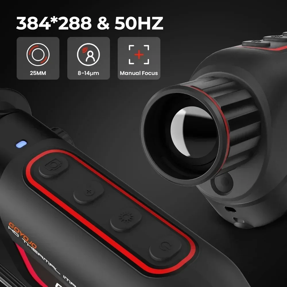 G325 الحرارية أحادي العين للرؤ - مراجعة Thermal Imaging Monocular 384X288 وسعره