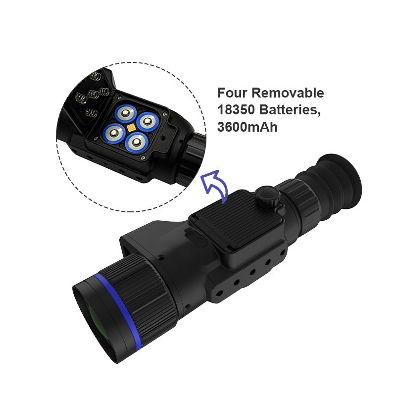 منظار حراري عالي الدقة YXM335L - مراجعة Thermal Imaging Monocular 384X288 وسعره