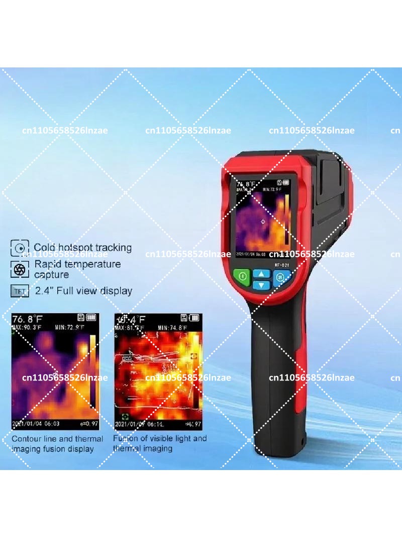 كاميرا حرارية محمولة بدقة 256× - مراجعة Handheld Thermal Camera 256X192 وسعره