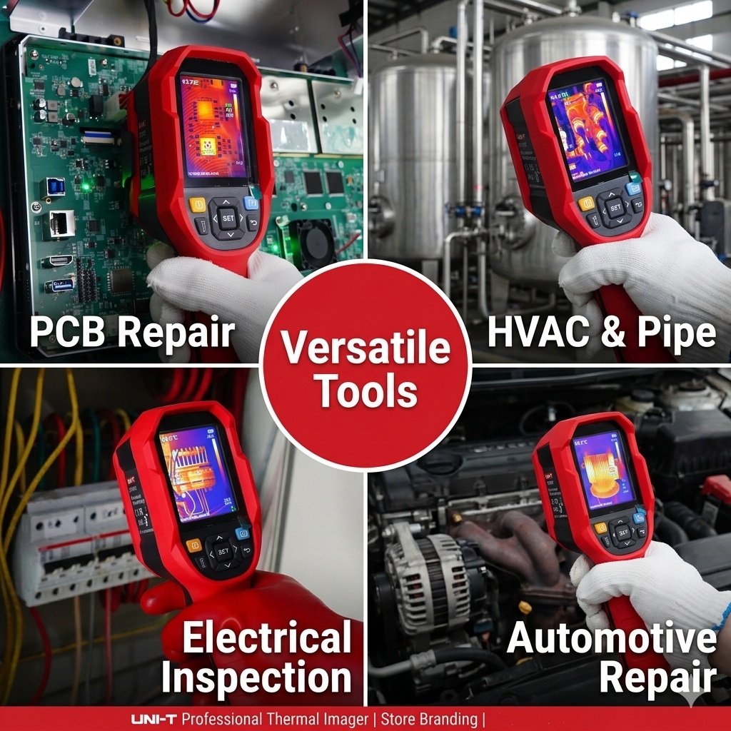 كاميرا تصوير حراري واي فاي رسم - مراجعة Thermal Camera Pcb Repair 256X192 وسعره