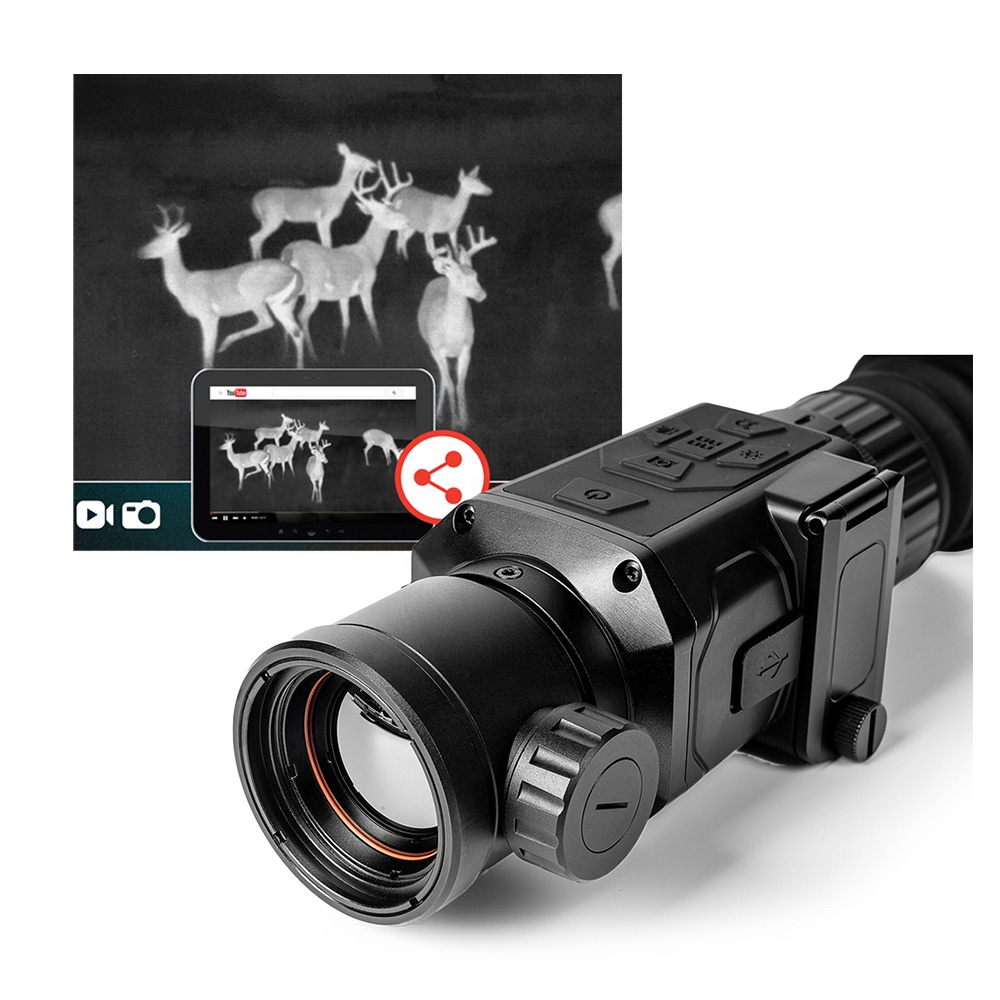 8x طويلة المدى الصيد الحرارية  - مراجعة Thermal Night Vision Monocular وسعره