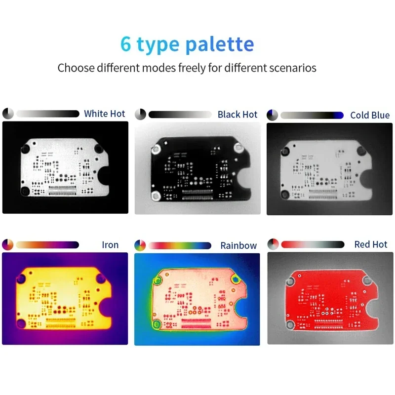 كاميرا تصوير حراري 256×192 بكس - مراجعة Thermal Camera Pcb Repair 256X192 وسعره