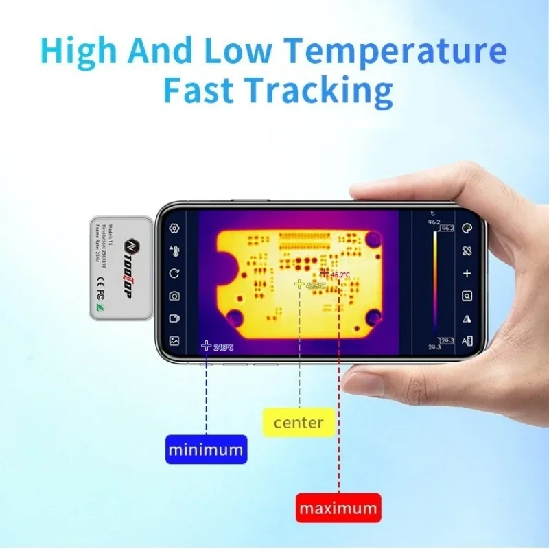 كاميرا تصوير حراري 256×192 بكس - مراجعة Thermal Camera Pcb Repair 256X192 وسعره