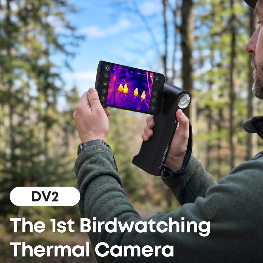 كاميرا تصوير حراري DV2 بمدى 60 - مراجعة Infrared Thermal Monocular 50Hz وسعره