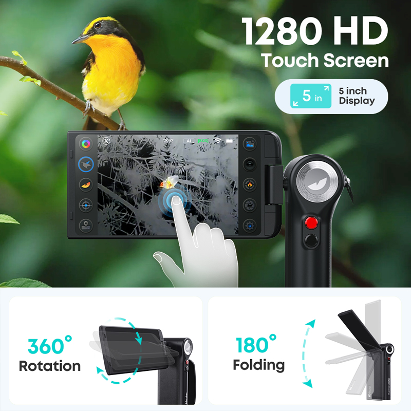 كاميرا تصوير حراري DV2 بمدى 60 - مراجعة Infrared Thermal Monocular 50Hz وسعره