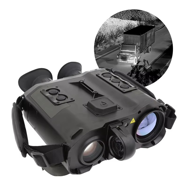 منظار حراري محمول باليد لمسافا - مراجعة Thermal Monocular Laser Rangefinder وسعره