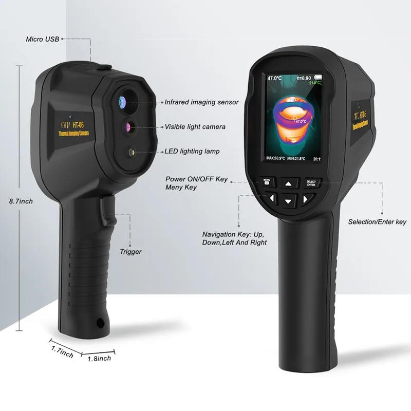 كاميرا حرارية محمولة باليد HT- - مراجعة Handheld Thermal Camera 256X192 وسعره