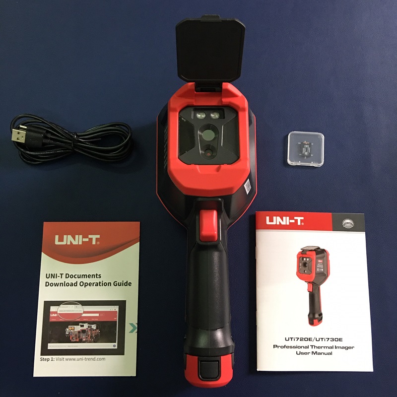 كاميرا حرارية UNI-T UTi720E بت - مراجعة Handheld Thermal Camera 256X192 وسعره