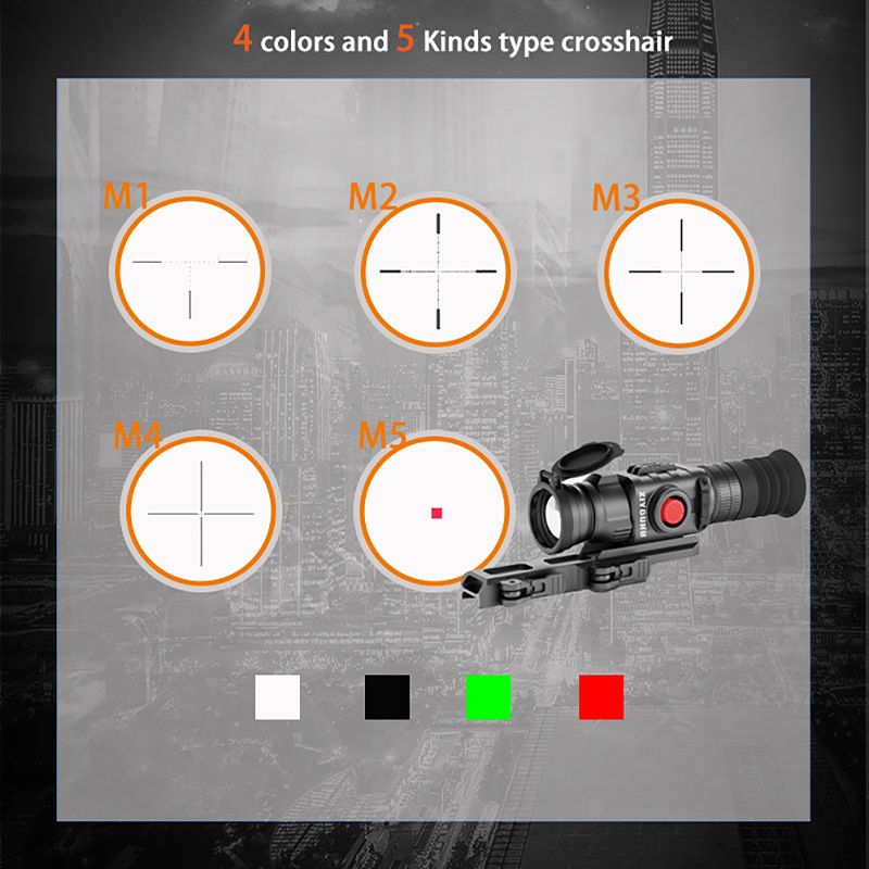 التصوير الحراري التكتيكي Rifle - مراجعة Thermal Imaging Rifle Scope 50Mm وسعره