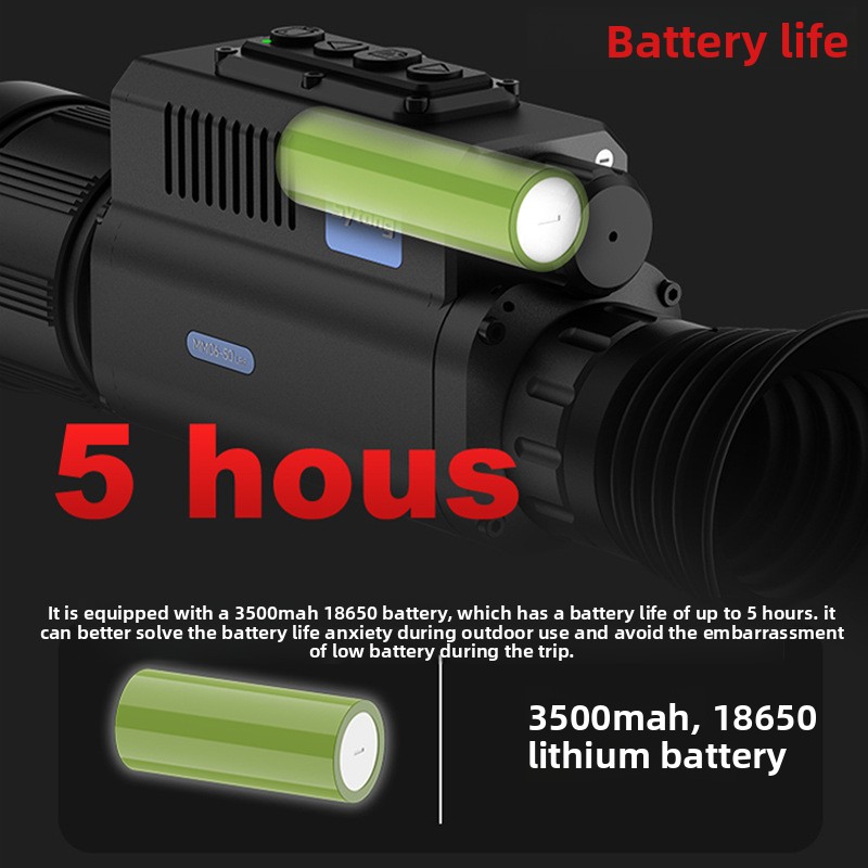 منظار حراري أحادي العين MM06-5 - مراجعة Thermal Monocular Laser Rangefinder وسعره
