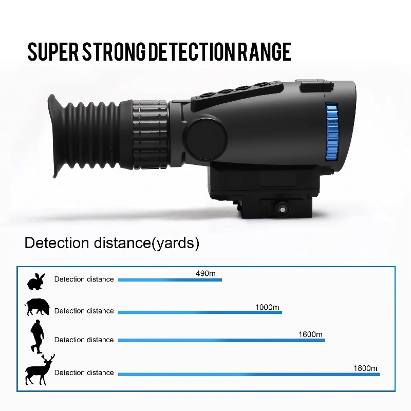 منظار حراري أحادي العين بدقة 3 - مراجعة Thermal Imaging Monocular 384X288 وسعره