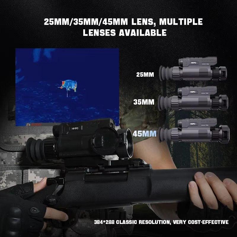 TRS-325LRF 384X288 دقة عالية م - مراجعة Thermal Imaging Monocular 384X288 وسعره