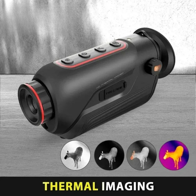 G210 جديد التصوير الحراري الصي - مراجعة Infrared Thermal Monocular 50Hz وسعره