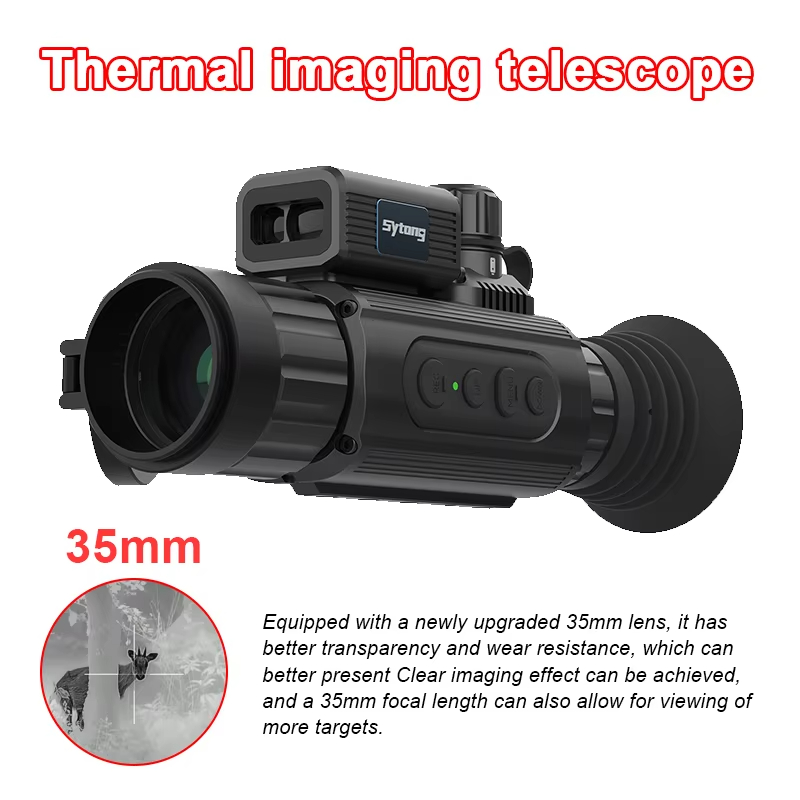Sytong AM06-35LRF التصوير الحر - مراجعة Thermal Monocular Laser Rangefinder وسعره
