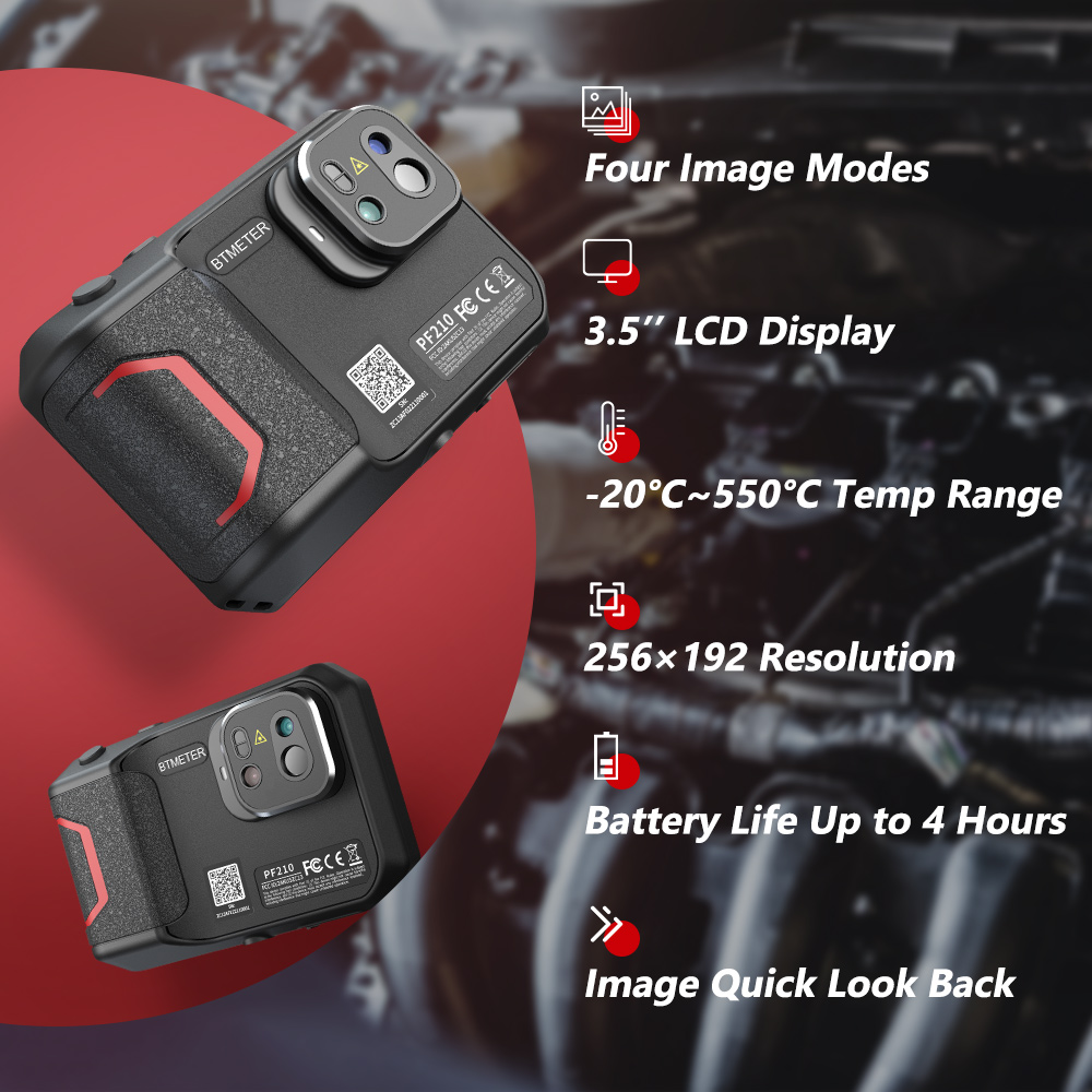 كاميرا حرارية محمولة باليد 256 - مراجعة Handheld Thermal Camera 256X192 وسعره