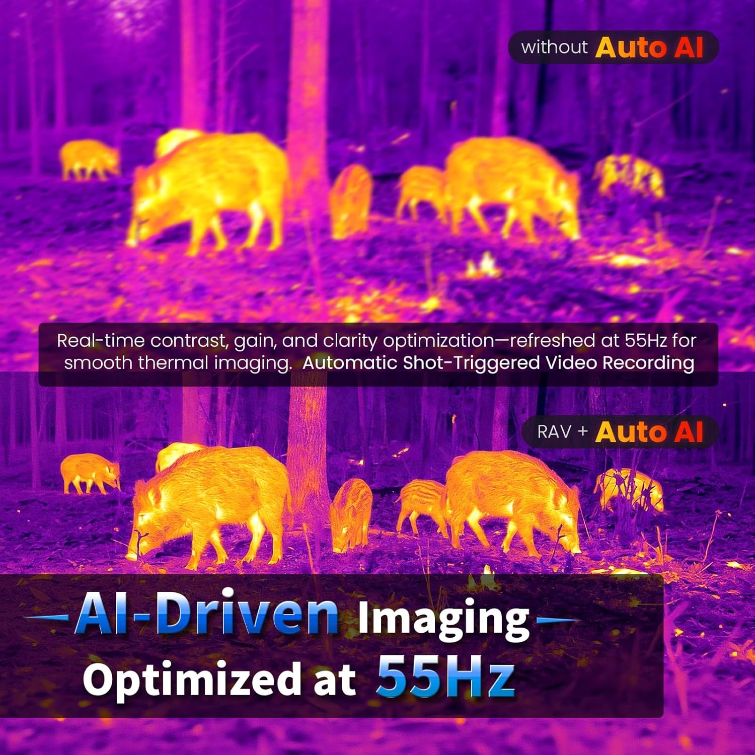 منظار حراري GOYOJO بدقة 384x28 - مراجعة Thermal Imaging Monocular 384X288 وسعره