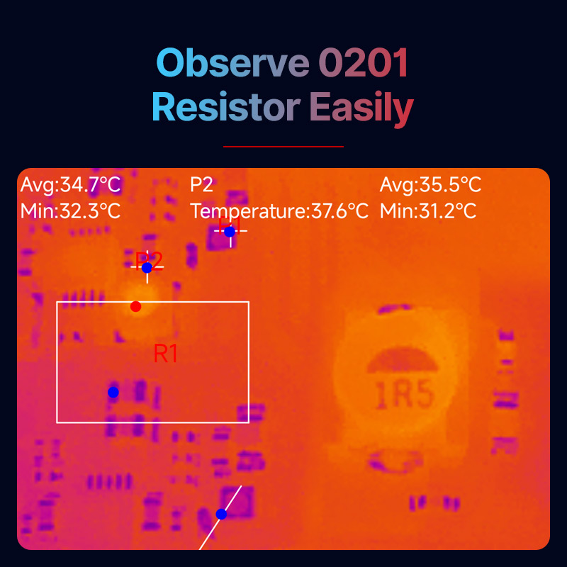 كاميرا تصوير حراري إنفيراي P2  - مراجعة Handheld Thermal Camera 256X192 وسعره