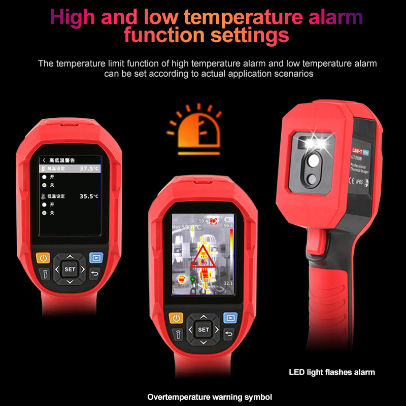 UNI-T التصوير الحراري UTI260A  - مراجعة Handheld Thermal Camera 256X192 وسعره