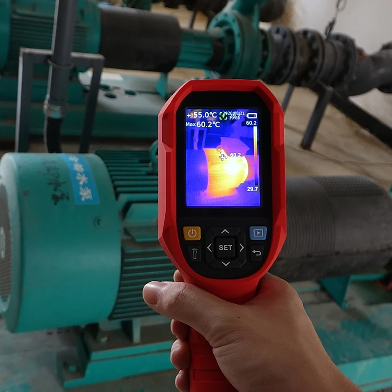 كاميرا حرارية بالأشعة تحت الحم - مراجعة Handheld Thermal Camera 256X192 وسعره